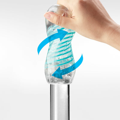 Pikkukuva 2 / 5: Tenga Spinner - 05 Beads Male stroker Kulta, Läpinäkyvä