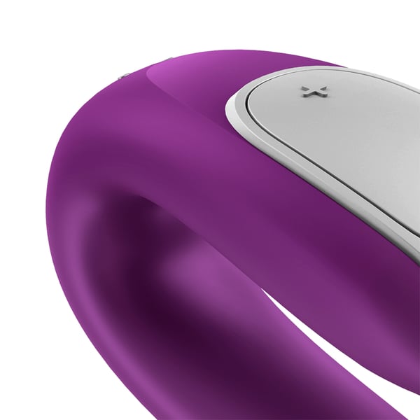 Pikkukuva 2 / 4: Satisfyer Double Fun Pariskuntavibraattori Molempikätinen