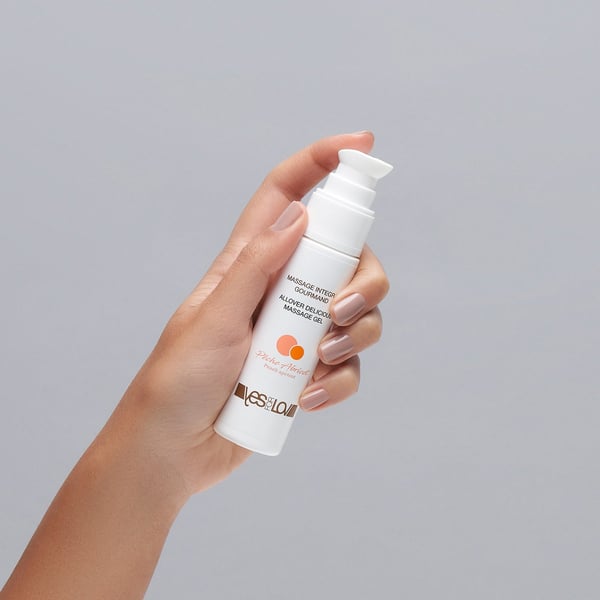 Miniatyrbild 2 av 2: YESforLOV Flavoured Lube for massage Peach Apricot 50 ml