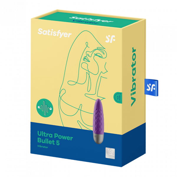 Miniatyrbild 4 av 4: Satisfyer Ultra Power Bullet 5 Minivibrator Ambidextrous