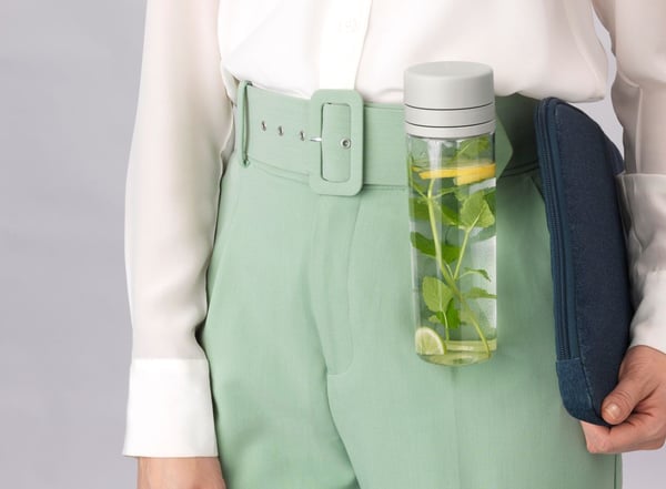 Brabantia Make & Take Dagligt forbrug 500 ml Grå, Transparent
