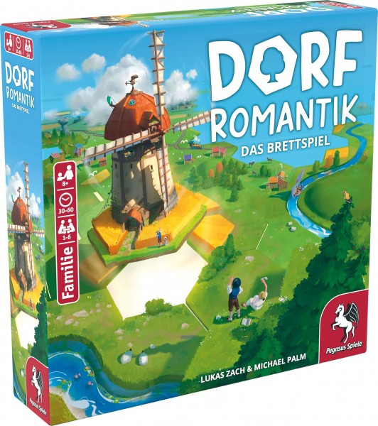 Pegasus Dorfromantik - Das Brettspiel Brädspel Strategi Pegasus Dorfromantik - Das Brettspiel Brädspel Strategi