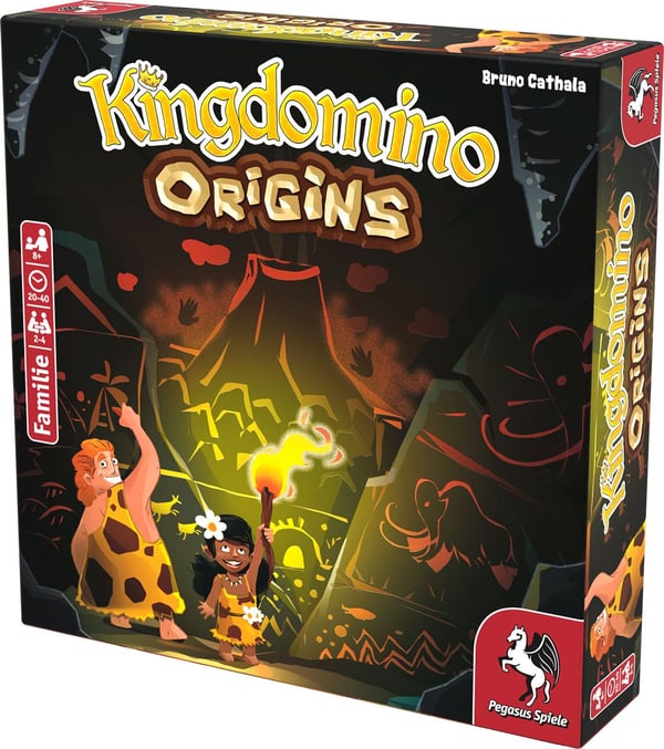 Miniatyrbillede 3 af 4: Pegasus Kingdomino Origins 40 min. Brætspil Rollespil