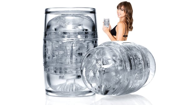 Fleshlight Riley Reid Quickshot Taskumasturbaattori Läpinäkyvä