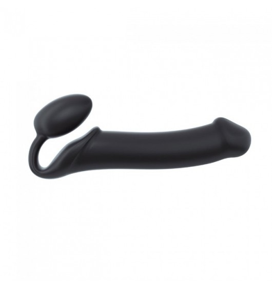 Miniatyrbillede 1 af 3: Strap-on-me 6012888 dildo Strap-on dildo Analsex, Vaginal sex Sort Plast, Silikone 160 mm 4,5 cm