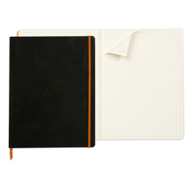 Pikkukuva 2 / 6: Rhodia 117702C muistikirja A4+ 80 arkkia Musta