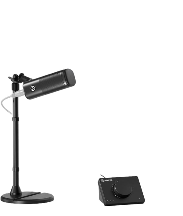 Miniatyrbillede 3 af 7: Elgato Wave DX Sort Pc-mikrofon