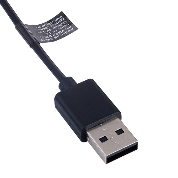 Akyga AK-SW-37 mobilladdare Smartwatch Svart USB inomhus