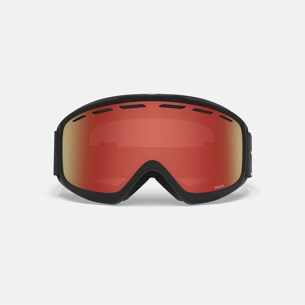 Giro INDEX ASIAN FIT slalomglasögon Svart Unisex Orange Cylindrisk (flat) glas