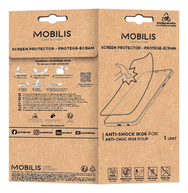 Mobilis Näytönsuoja Anti-Shock Motorola Edge 50 Neo