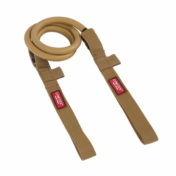 Gymstick 24.125 motionsbånd Meget tung Nylon, Latex Guld