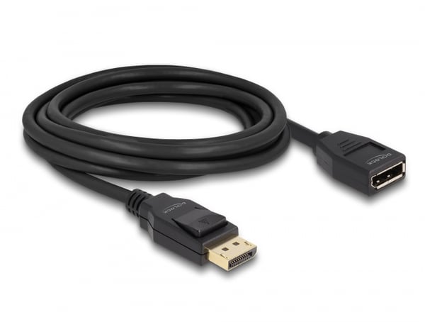 DeLOCK 80003 DisplayPort-kaapeli 3 m Musta