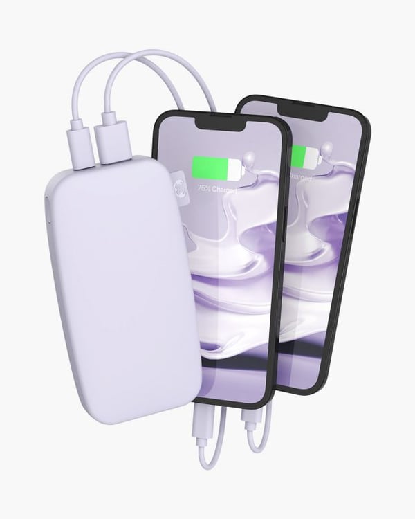 Fresh 'n Rebel 2PB12100DL powerbank 12000 mAh Violet