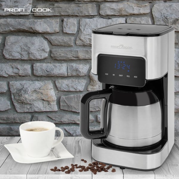 Miniatyrbillede 3 af 3: ProfiCook PC-KA 1191 Semi-auto Filter kaffemaskine 1,2 L