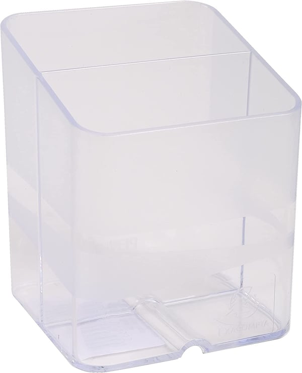 Exacompta 67723D pen- og blyantholder Plast Gennemsigtig