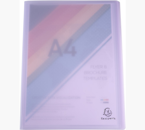Exacompta 88370E kansio Polypropeeni (PP) Valikoidut värit A4