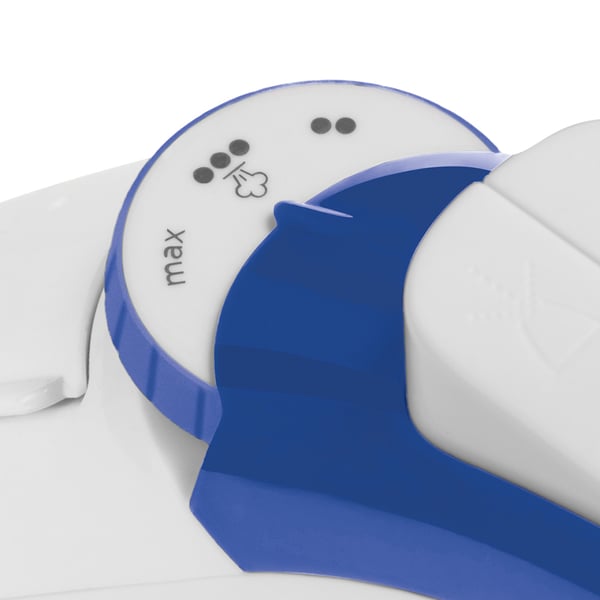 Miniatyrbillede 4 af 6: Russell Hobbs 26483-56 strygejern Dampstrygejern Keramisk strygesål 2400 W Blå, Hvid