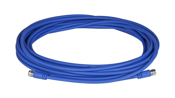 Miniatyrbillede 2 af 2: Megasat Flex koaxial kabel 5 m F-type Blå