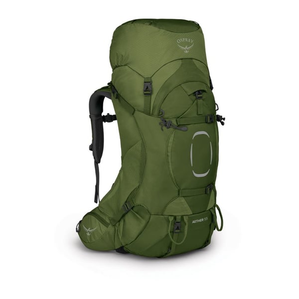 Pikkukuva 1 / 2: Osprey Aether 55 L reppu Matkareppu Vihreä Nailon