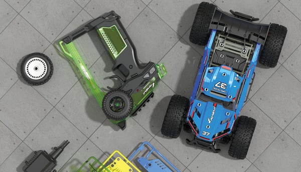 Amewi CoolRC DIY Blazer Buggy 2WD - Buggy - 1:18 - 8 år - 300 g