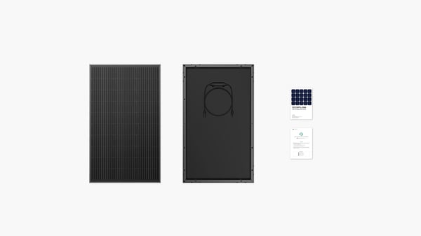 Miniatyrbild 3 av 6: EcoFlow ZMS331 solpanel 100 W Monokristallint kisel
