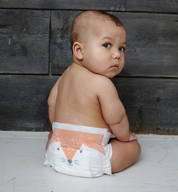 Miniatyrbillede 3 af 20: Kit & Kin KKS4NAPPIESFT engangsble Dreng/Pige 4 34 stk