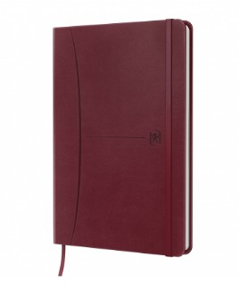 Oxford 400154868 blok og notesblok A5 80 ark Blå, Sort, Grå, Bourgogne, Rød, Fuchsia, Lilla, Turkis
