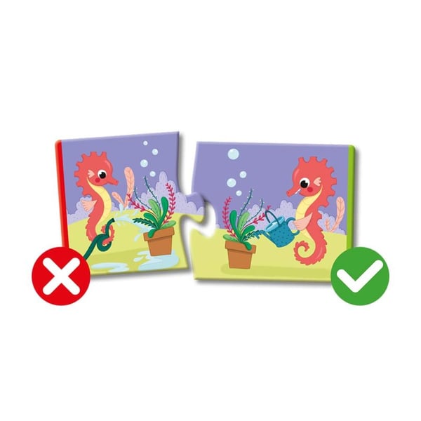 Adventerra Games Ecologic Puzzle Saving water Pussel 24 styck Djur