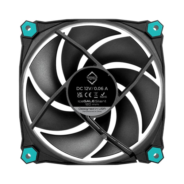 Iceberg Thermal IceGALE Silent - 120mm Sort 3-pak*
