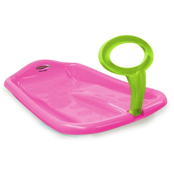 Miniatyrbild 3 av 3: Jamara Snow Play Bob Arrow Släde Rosa Plast