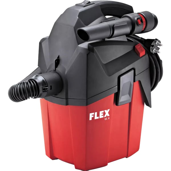Miniatyrbillede 2 af 10: Flex VC 6 L MC Sort, Rød 1200 W