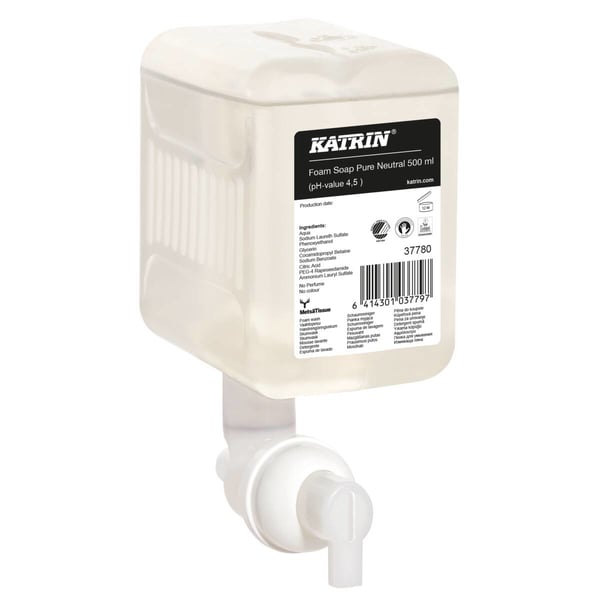 Katrin 37780 saippua 500 ml Vaahtosaippua 1 kpl Katrin 37780 saippua 500 ml Vaahtosaippua 1 kpl