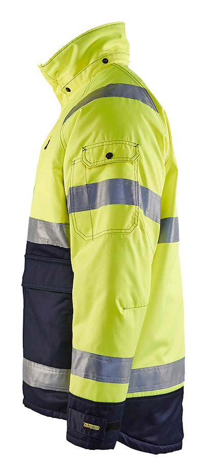 Blakläder 482819003389 Jakke Marineblå, Gul