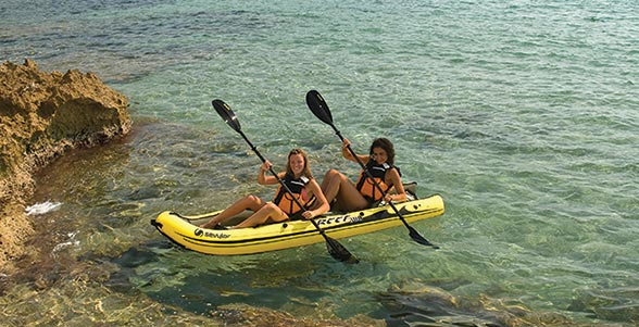 Sevylor Reef 300 2 personer Gul Sit-on-top-kajak