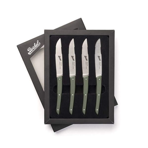 Miniatyrbillede 2 af 4: Berkel KCO4SW11SROBL køkkenkniv Rustfrit stål 4 stk Steak kniv