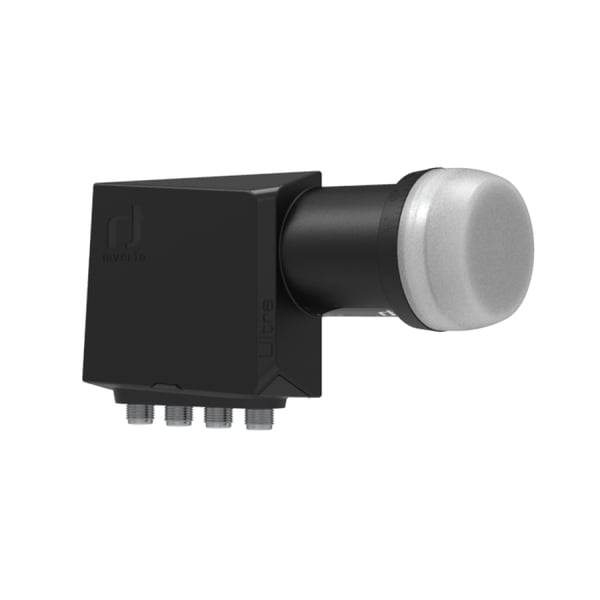 Inverto N-ULTRA-QDL412-IDLT Low Noise Block downconverter (LNB) 10,7 - 11,7 GHz Sort, Grå