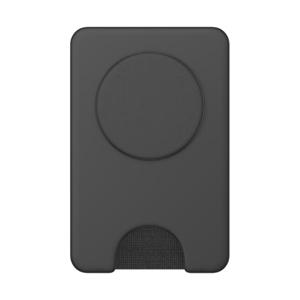 PopSockets 805668 tegnebog, kortholder og rejsedokumentholder Kort-etui Sort
