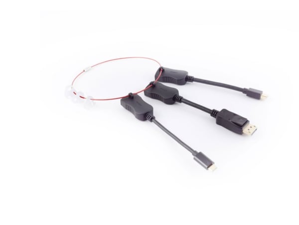 shiverpeaks BS10-01020 videokabel adapter 0,16 m DisplayPort + Mini DisplayPort + HDMI + USB Type-C DisplayPort + Mini DisplayPort + Mini-HDMI + USB Type-C Sort