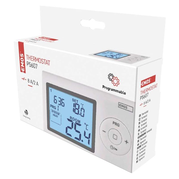 Emos P5607 termostat Hvid