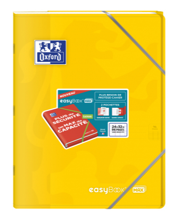 Miniatyrbillede 2 af 10: Oxford easyBook blok og notesblok 48 ark Forskellige farver