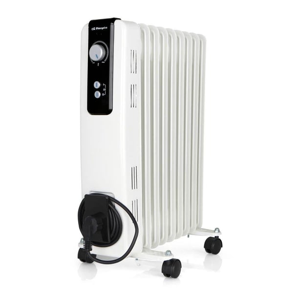 Orbegozo RH 2500 inomhus Vit 2500 W Elektrisk oljevärmare