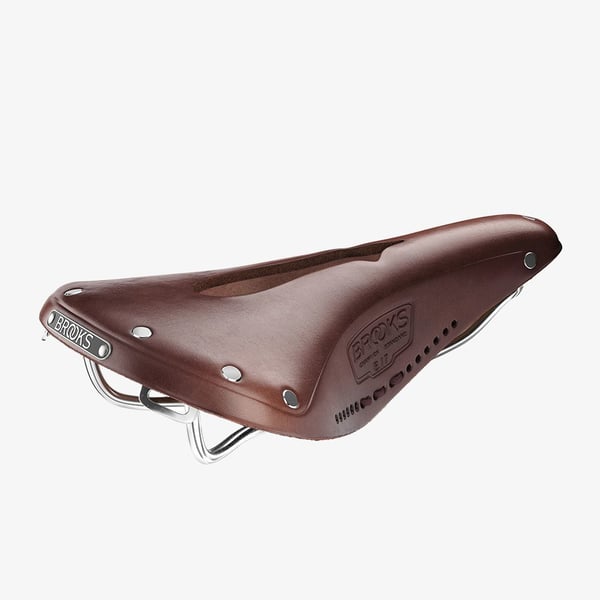 Miniatyrbild 4 av 7: Brooks B17 Carved Spår Unisex Cykelsadel