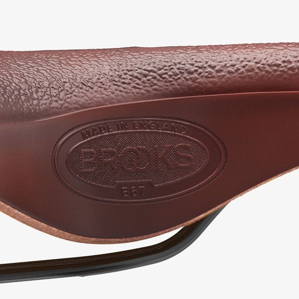 Miniatyrbillede 5 af 10: Brooks B67 By Unisex Cykelsadel