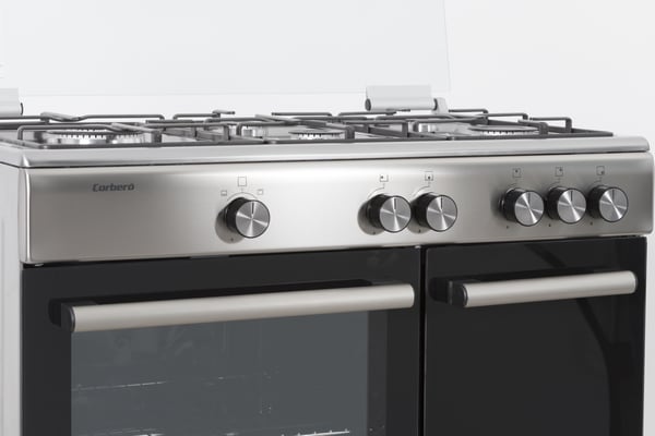 Corbero CCSF5GB922X komfur og ovn Fritstående komfur Elektrisk Gaskomfur Rustfrit stål