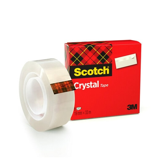 Pikkukuva 3 / 7: Scotch 7100027387 paperitavarateippi 33 m Läpinäkyvä 1 kpl