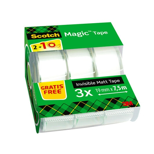 Scotch 8-1975 C3/2 7,5 m Transparent 3 styck