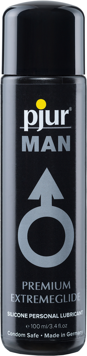 pjur MAN Premium Extremeglide Anal, Onani, Vaginal 100 ml 100 g Silikonebaseret smøring