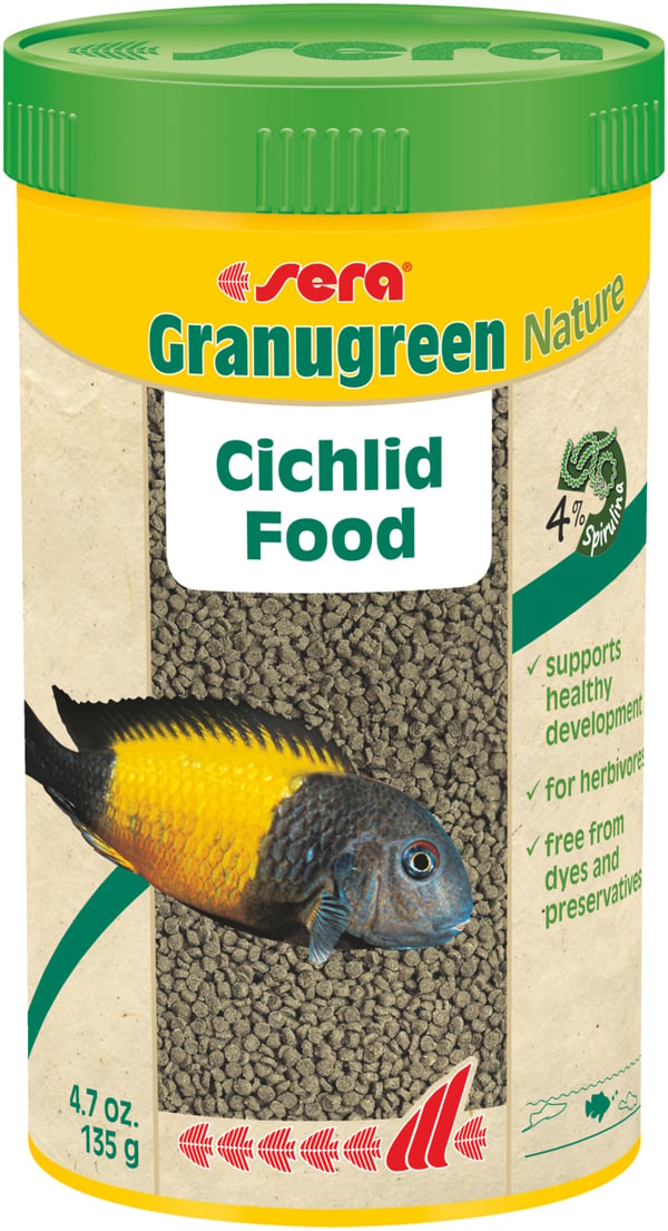 sera Granugreen Nature 0,135 kg 0,25 L