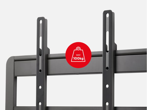 One For All Dynamic Line WM5610 2,54 m (100") Musta