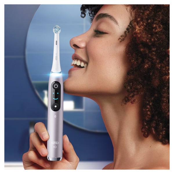 Miniatyrbild 9 av 25: Oral-B iO Series 9n Vuxen Roterande och oscillerande tandborste Rosa